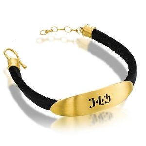 HSN Megemeria 24K gold plate 925 silver "LOVE" Ethiopian bracelet NEW w/ TAG NWT